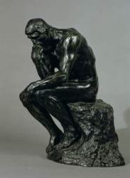 The Thinker (Le Penseur) (bronze) | Obraz na stenu