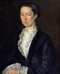 Portrait of Adélaéde Mathilde Rousseaux, 1854, (oil on canvas) | Obraz na stenu
