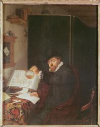 The Analysis, 1666 (oil on panel) | Obraz na stenu