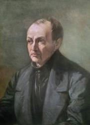 Auguste Comte (1798-1857) (oil on canvas) | Obraz na stenu