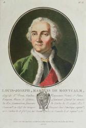 Louis-Joseph de Montcalm (1712-59) 1790 (coloured engraving) | Obraz na stenu