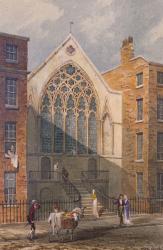 View of Ely Chapel, 1815 (w/c on paper) | Obraz na stenu