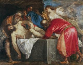 The Entombment of Christ, 1559 (oil on canvas) | Obraz na stenu