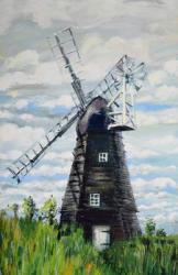 The Windmill,2000, (acrylic) | Obraz na stenu