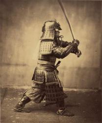 Japanese Warrior in Armour, 1865-7 (photo) | Obraz na stenu