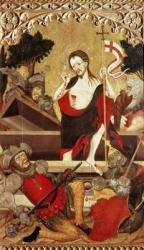 The Resurrection (tempera on panel) | Obraz na stenu