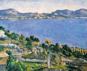 L'Estaque, View of the Bay of Marseilles, c.1878-79 (oil on canvas) | Obraz na stenu