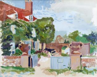 Charleston Farmhouse Exterior | Obraz na stenu