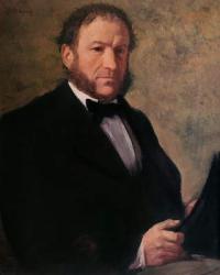 Portrait of Monsieur Ruelle, 1861 (oil on canvas) | Obraz na stenu