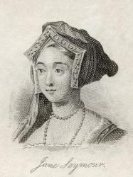 Jane Seymour, from 'Crabb's Historical Dictionary', published 1825 (litho) | Obraz na stenu