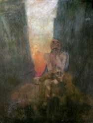 The Abyss, 1899 (oil on canvas) | Obraz na stenu