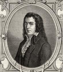 Francois Noel Babeuf, from 'Histoire de la Revolution Francaise' by Louis Blanc (1811-82) (engraving) | Obraz na stenu