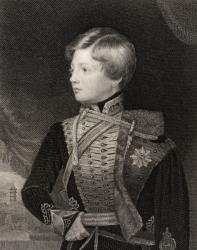 George V, King of Hanover, engraved by T.A. Dean, from 'National Portrait Gallery, volume III', published c.1835 (litho) | Obraz na stenu