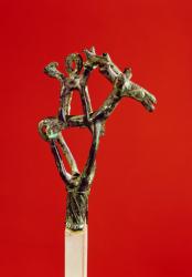 Two stags, from the Steppes (bronze) | Obraz na stenu