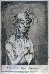 Friday Fletcher October Christian, son of Fletcher Christian, 1814 (engraving) | Obraz na stenu
