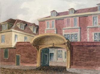 Entrance to Old Winchester House, 1839 (w/c on paper) | Obraz na stenu