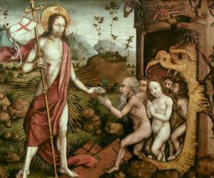 Descent of Christ into Limbo, c.1482 (oil on panel) | Obraz na stenu