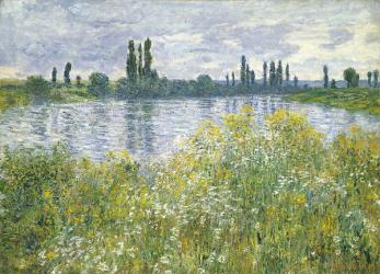 Banks of the Seine, Vetheuil, 1880 (oil on canvas) | Obraz na stenu