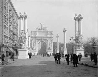 Dewey Arch, New York, N.Y., c.1899-1901 (b/w photo) | Obraz na stenu