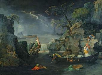 Winter, or The Flood, 1660-64 (oil on canvas) | Obraz na stenu