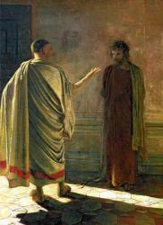What is Truth? (Christ and Pilate) 1890 (oil on canvas) | Obraz na stenu
