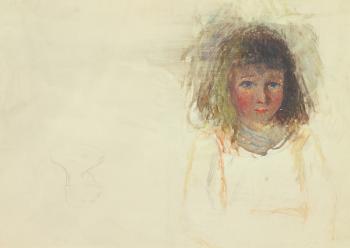 The Artist's Son Georges, c.1880 (w/c & graphite on heavy wove paper) | Obraz na stenu