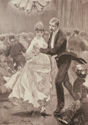 The Squire's Ball, from 'The Illustrated London News', 3rd June 1886 (engraving) | Obraz na stenu