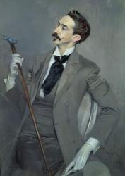 Count Robert de Montesquiou (1855-1921) 1897 (oil on canvas) | Obraz na stenu
