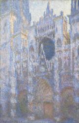 Rouen Cathedral, West facade, 1894 (oil on canvas) | Obraz na stenu