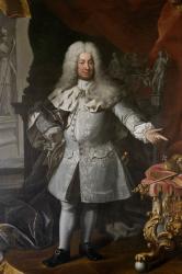 Fredrik I, King of Sweden, c.1720 (oil on canvas) | Obraz na stenu