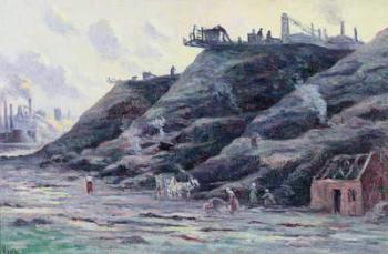 The Slag Heap, 1896 (oil on canvas) | Obraz na stenu