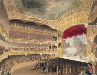 Royal Circus from Ackermann's "Microcosm of London" | Obraz na stenu