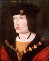 Charles VIII of France (oil on panel) | Obraz na stenu