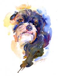 Livi portrait, 2014, (watercolor) | Obraz na stenu