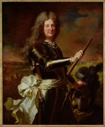 Portrait of Charles-Auguste de Matignon, Comte de Gace, Marechal de France (1647-1724) 1691 (oil on canvas) | Obraz na stenu