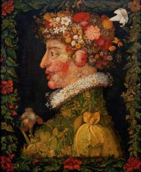 Spring, from a series depicting the four seasons, 1573 (oil on canvas) | Obraz na stenu