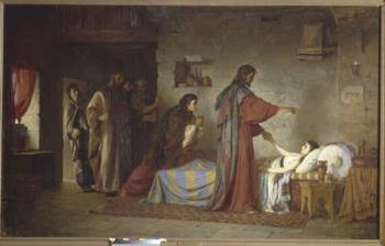 The Raising of Jairus' daughter, 1871 (oil on canvas) | Obraz na stenu