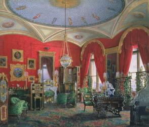 Interior of the Winter Palace (w/c on paper) | Obraz na stenu