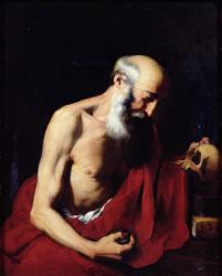 St. Jerome, 1633 (oil on canvas) | Obraz na stenu