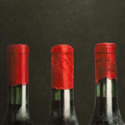 Three Wines, 2010 (acrylic on canvas) | Obraz na stenu