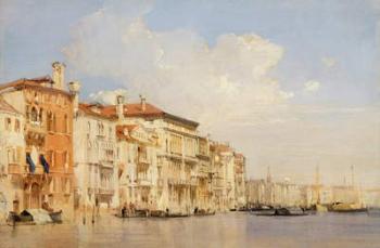 Grand Canal, Venice (oil on millboard) | Obraz na stenu