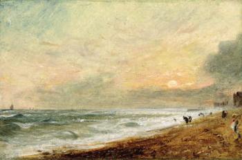 Hove Beach, c.1824 (oil on paper on panel) | Obraz na stenu