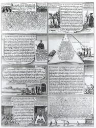 The Solemn League and Covenant of 1643, engraved by W. Hollar (1607-77) (engraving) (b/w photo) | Obraz na stenu