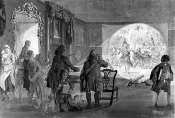 The Magic Lantern, 1730-1809 (drawing) | Obraz na stenu