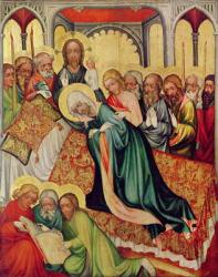Death of the Virgin, c.1400-10 (tempera on panel) (detail of 404564) | Obraz na stenu