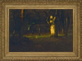 Sunset in the Woods, 1891 (oil on canvas) | Obraz na stenu