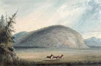 Rock of Independence, 1837 (w/c on paper) | Obraz na stenu