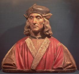 Henry VII, 1509-11 (painted terracotta) | Obraz na stenu