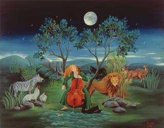 Moonshine Sonata, 2006 (oil on canvas) | Obraz na stenu