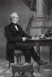 Portrait of William Henry Seward (1801-72) | Obraz na stenu